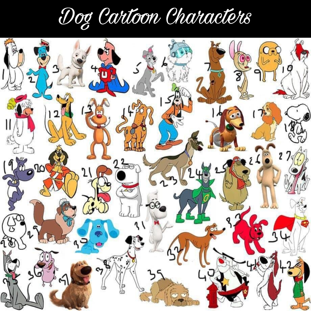 30+ famous cartoon dog characters ultimate beloved