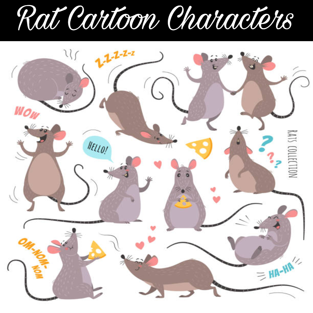 20+ famous rat cartoon characters ultimate beloved